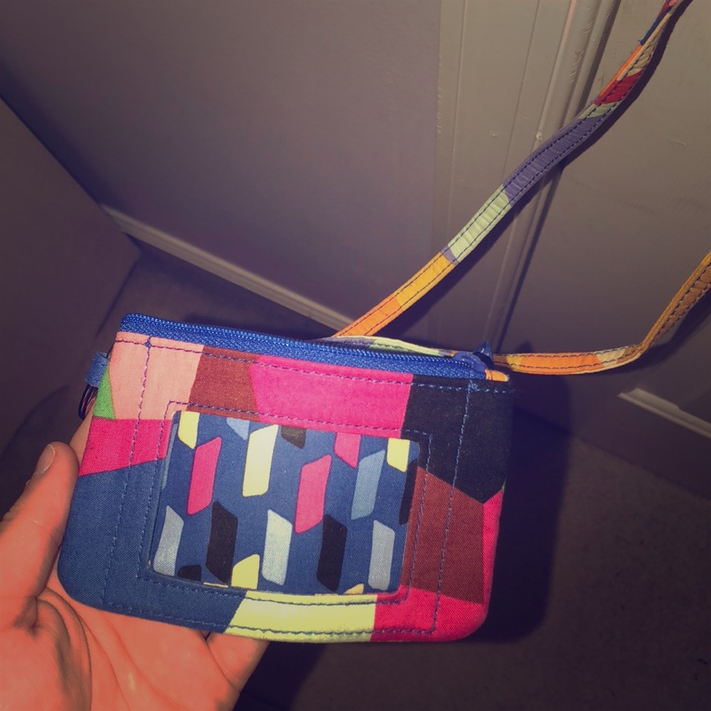 Vera Bradley Lanyard & Zip ID case